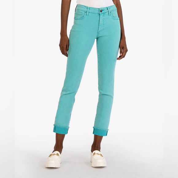Kut from the Kloth Denim - NWT Kut From The Kloth Amy Crop Straight Leg Jeans